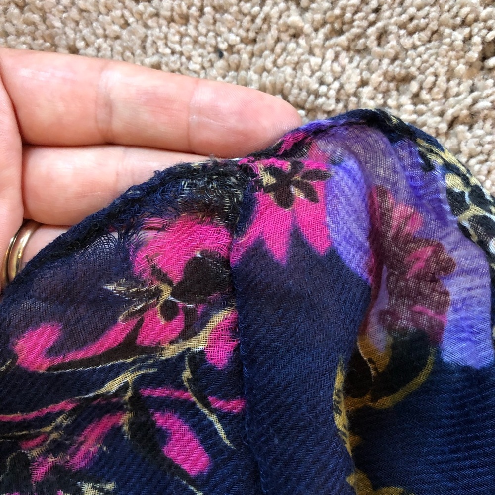 Multi Color Infinity Scarf - Picture 7 of 8